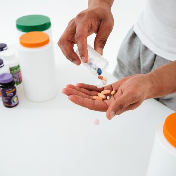 How does ibuprofen affect muscle and strength?