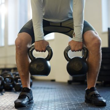 How to strength train with kettlebell weights?