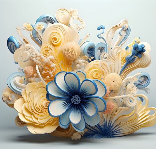 Exploring the art of creating lifelike virtual blossoms with 3D modeling